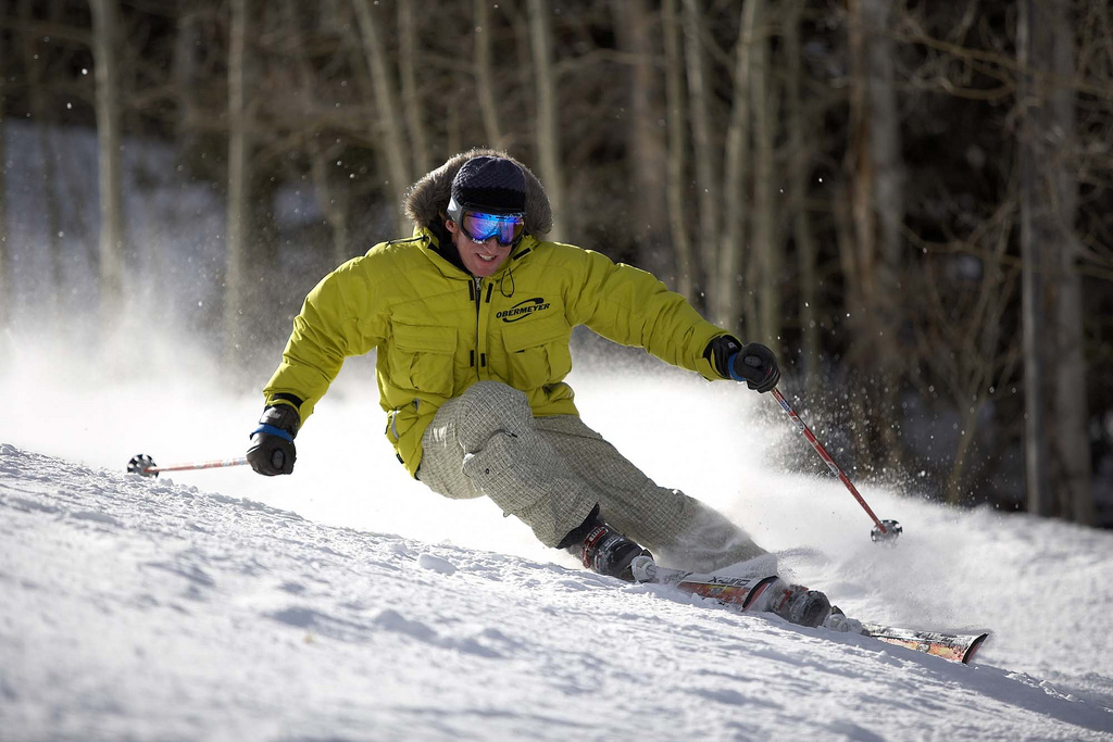 Skiing at Sunlight Mountain